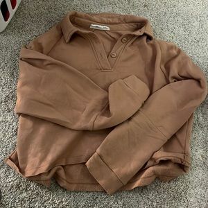 cropped long sleeve